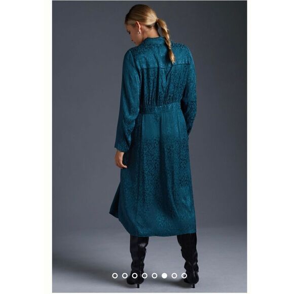 Anthropologie - Anthropologie Blazer Wrap Dress. Size 10 - Picture 5 of 12